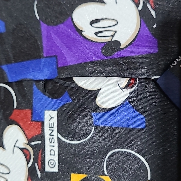 VINTAGE Disney Mickey Mouse Dress Tie - Picture 4 of 7